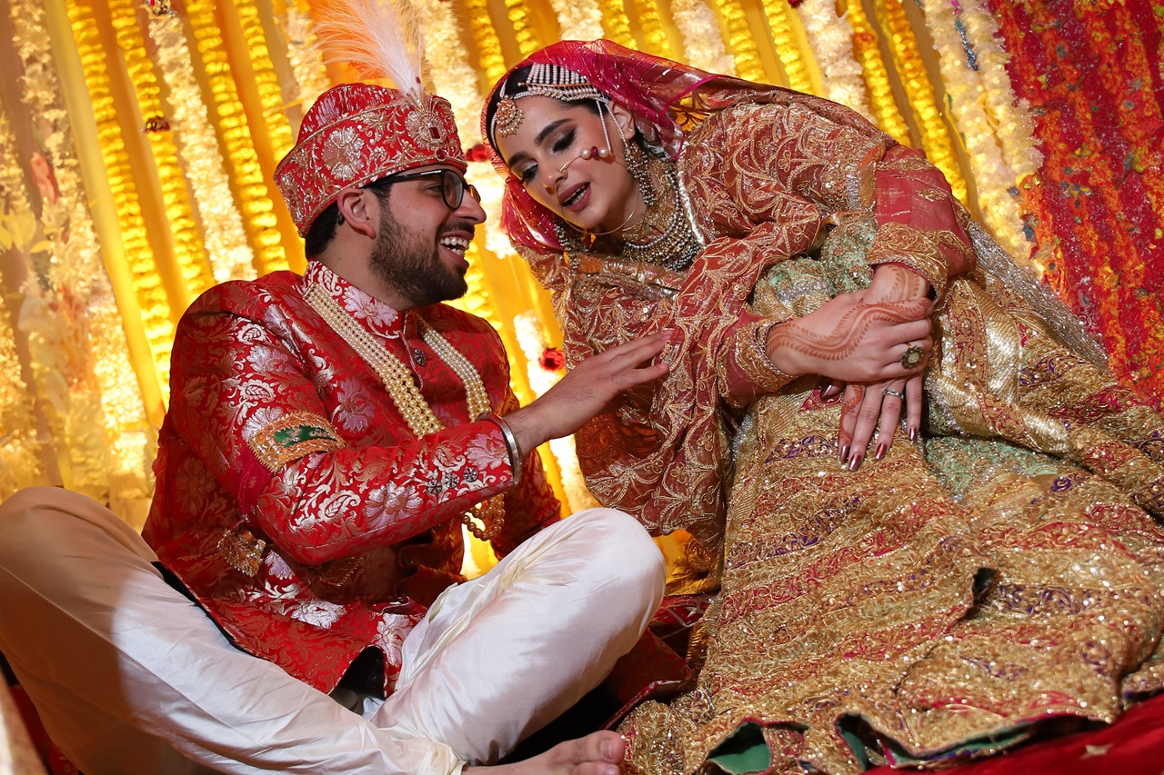 Professional wedding photography service